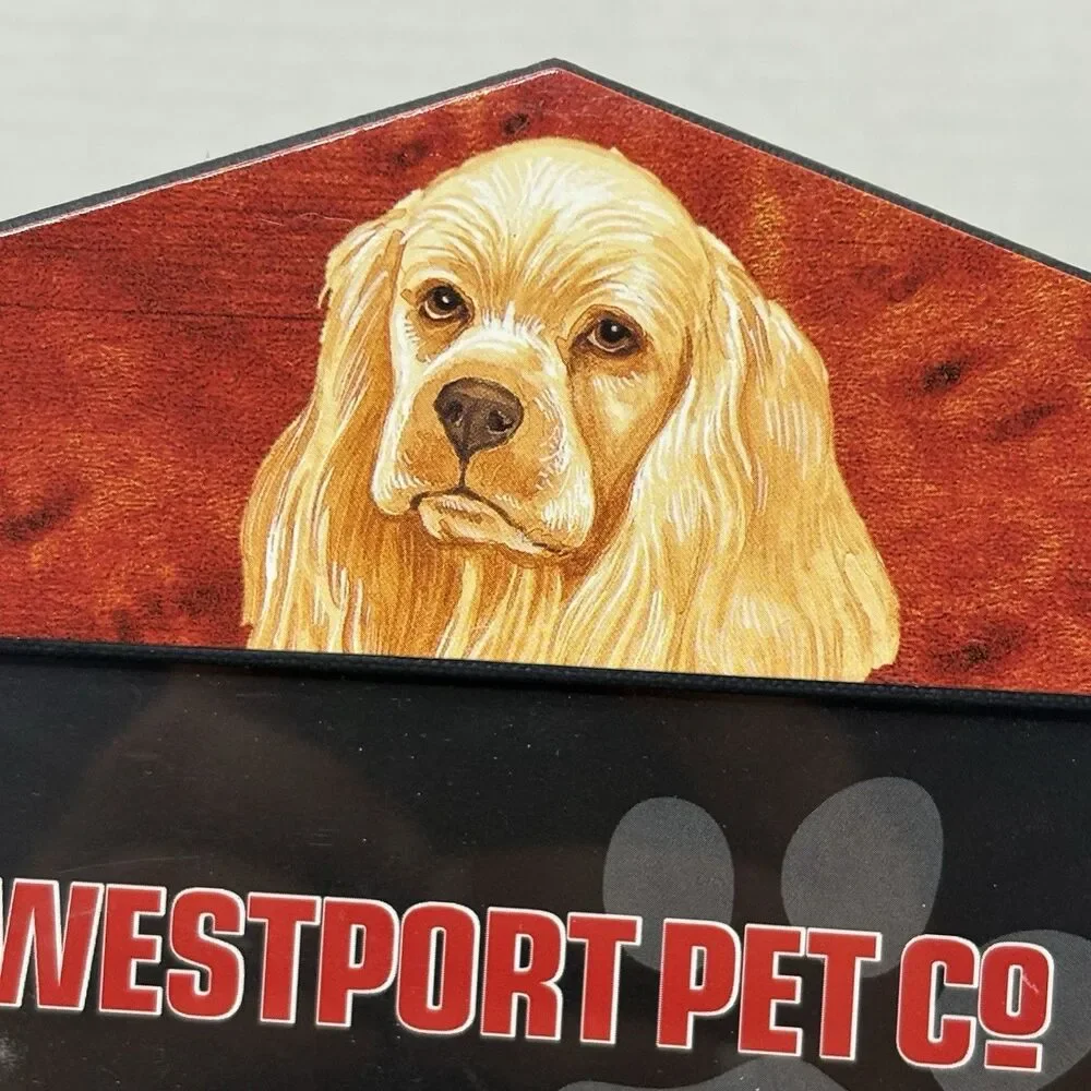 'American Cocker Spaniel' Paper Picture Frame 3 x 5 or 4 x 6 By Westport Pet NEW